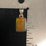 Ammolite Pendant 33 - Silver Street Jewellers