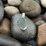 Moldavite Pendant 78 - Silver Street Jewellers