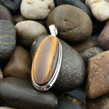 Tiger Eye Pendant 108 - Silver Street Jewellers