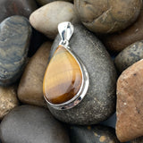 Tiger Eye Pendant 110 - Silver Street Jewellers