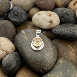 Citrine Pendant 758 - Silver Street Jewellers