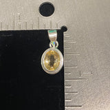 Citrine Pendant 758 - Silver Street Jewellers