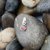 Garnet Pendant 591 - Silver Street Jewellers