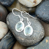 Green Amethyst Earring 76 - Silver Street Jewellers