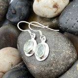 Green Amethyst Earring 76 - Silver Street Jewellers