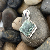 Seraphinite Pendant 25 - Silver Street Jewellers