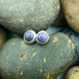 Charoite Earring 37 - Silver Street Jewellers