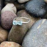 Blue Topaz Ring 553 - Silver Street Jewellers