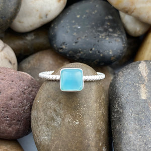 Chalcedony Ring 58 - Silver Street Jewellers