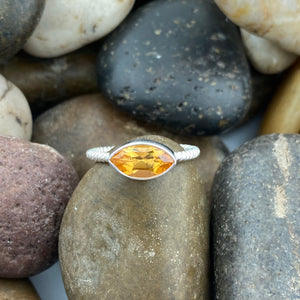 Citrine Ring 462 - Silver Street Jewellers