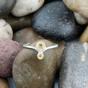 Citrine Ring 463 - Silver Street Jewellers