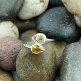 Citrine Ring 465 - Silver Street Jewellers