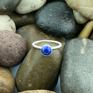 Lapis Ring 164 - Silver Street Jewellers