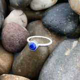 Lapis Ring 164 - Silver Street Jewellers