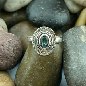 Mystic Topaz Ring 33 - Silver Street Jewellers