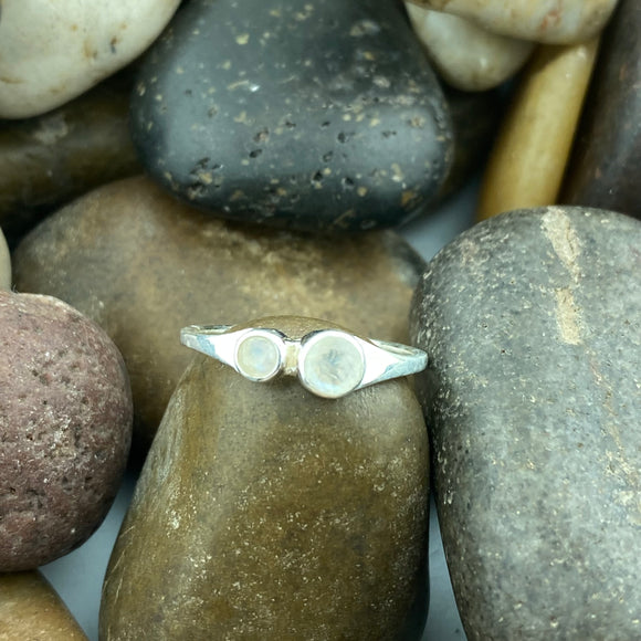 Moonstone Ring 354 - Silver Street Jewellers