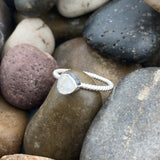 Moonstone Ring 357 - Silver Street Jewellers