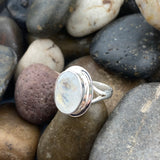 Moonstone Ring 377 - Silver Street Jewellers