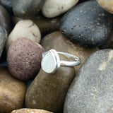 Moonstone Ring 380 - Silver Street Jewellers