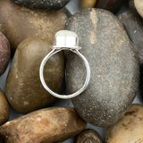 Moonstone RIng 384 - Silver Street Jewellers