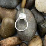 Moonstone Ring 396 - Silver Street Jewellers