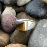 Tiger Eye Ring 86 - Silver Street Jewellers