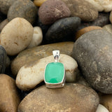 Chrysoprase Pendant 76 - Silver Street Jewellers