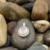 Rose Quartz Pendant 559 - Silver Street Jewellers