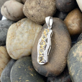 Citrine Pendant 294 - Silver Street Jewellers