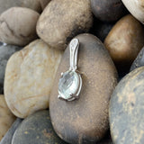 Green Amethyst Pendant 441 - Silver Street Jewellers